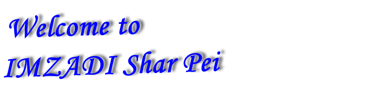  Welcome to 
IMZADI Shar Pei
